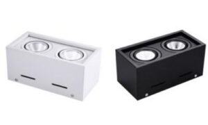 LED Surface Mounted Square Downlight (Twin)